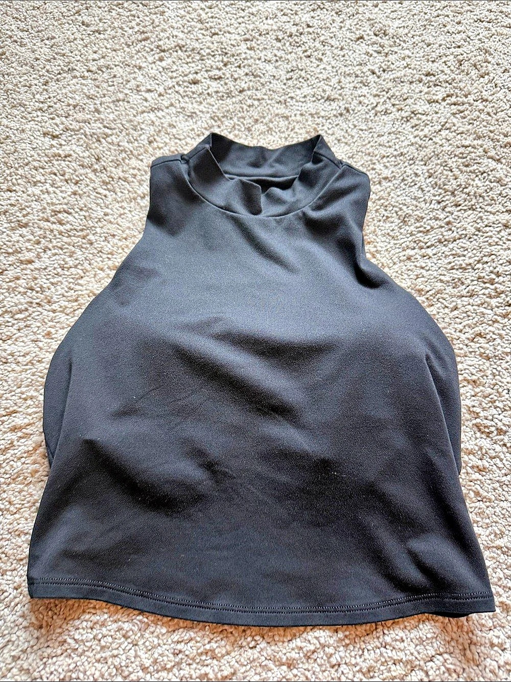 Alo Cutout Athletic Top in Black Size Small